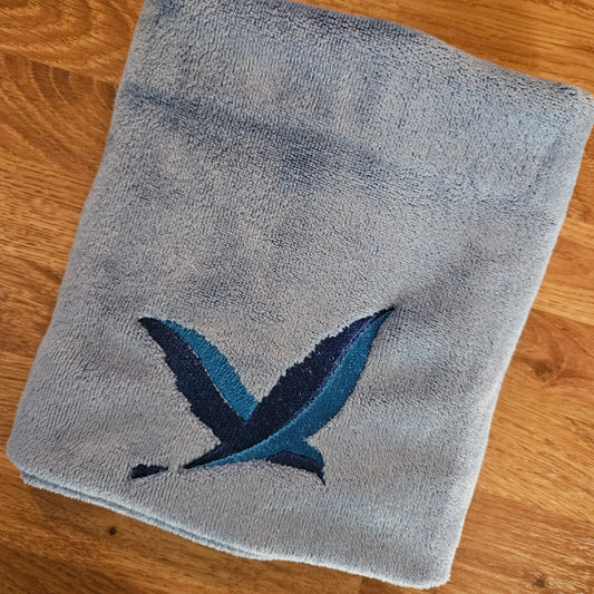 Logo Embroidered Dog Towel