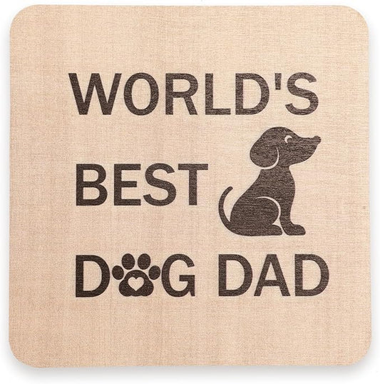 Custom Engraved Wooden Coaster